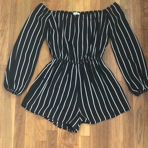 Tobi long sleeve romper